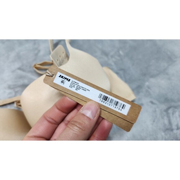 Skims Sand Beige 36C Ultimate Push Up Balconette Bra Ba-BAL-5486W NWT - Picture 4 of 4